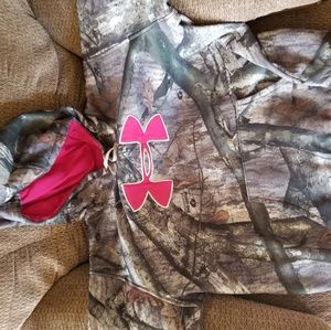 Womens 2xl underarmour camo hoodie